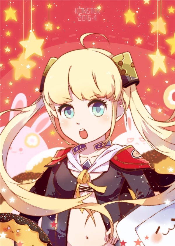 阿呆芙酱战场双马尾同人图第二弹