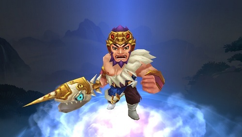 图3 《麻辣英雄》手持食人鱼的单雄信